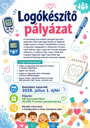 A székesfehérvári Cukorbeteg Gyermekeket Támogató Egyesület logókészítő pályázata